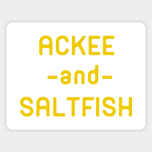 Ackee And Saltfish Magnet